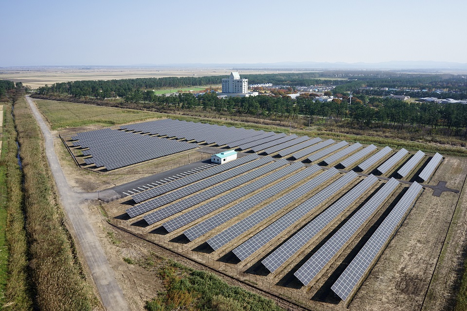 太陽光発電所竣工式の画像