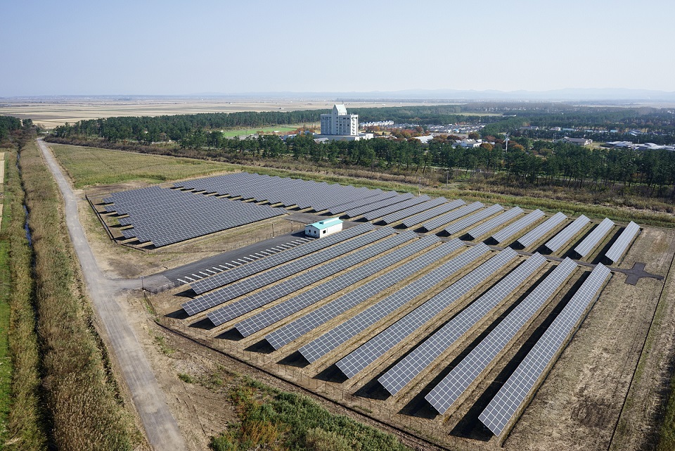 太陽光発電所竣工式の画像