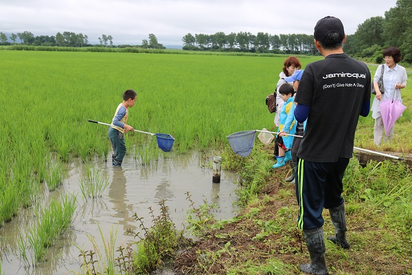 田んぼの生物多様性向上10年プロジェクト地域交流会in大潟村の画像